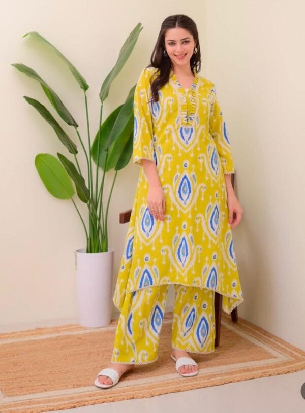 Apple cut with plazo 💝💝💝